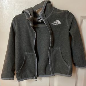 North Face 12-18 month Zip Up Fleece